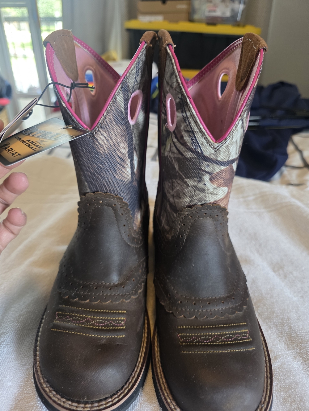 Ariat Womens Fat Baby Western Cowboy Boots - Picture 16 of 16